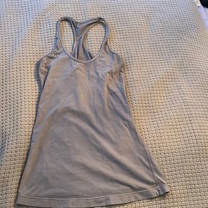 Two Racerback Tank Tops | Purple and Grey | Lululemon | Size 4